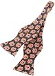 Auburn Bow Tie - Auburn University Navy Hand-Tied Bow Tie with "AU" Logo