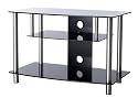 Alphason AV36/3-PB - LCD/LED/Plasma TV stand for 37" screens