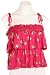 JUICY COUTURE Women's Y55863 Martinique Bandeau Ruffle Top