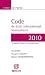 Code de droit international humanitaire : 2010