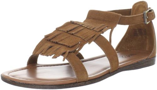 Minnetonka Women's Maui Passport Collection Sandal,Brown,9 M US