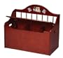 Guidecraft Cherry Spindle Toy Chest