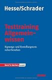 Produkt-Bild: Testtraining Beruf & Karriere: Testtraining Allgemeinwissen: Eignungs- und Einstellungstests sicher bestehen