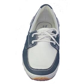 Easy Spirit Gametie Womens Deck Shoe, Loafer Size 8.5 Blue Gray by Easy Spirit
