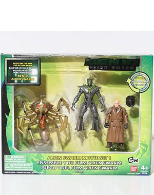 41uK236XclL Ben 10 Figure Collection   Alien Swarm Movie Set 1