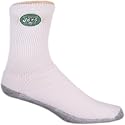 2 PAIR - Officially licensed New York Jets embroidered logo men's socks - 10 - 13
