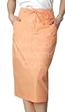 Adar Mid-Calf Length Drawstring Skirt