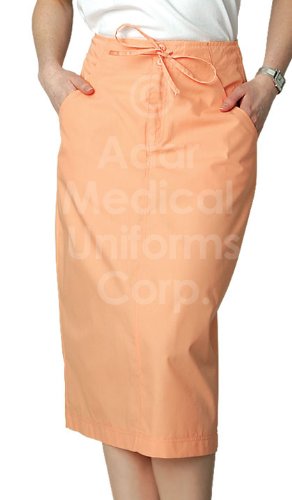 Adar Mid-Calf Length Drawstring Skirt