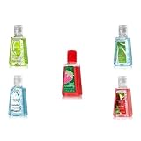 Bath & Body Works Summer Set of 5 Anti-Bacterial with One Pocketbac® Holder by Bath & Body Works