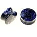 Stone Plug Dumortierte 00G - Sold as Pair