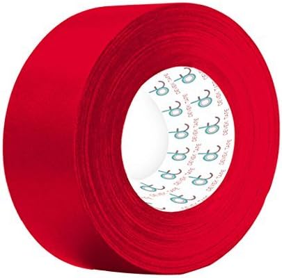 Devek Professional's Choice Premium Gaffer Tape Matte Cloth With Rubber Adhesive 12.5 Mil Thick 2 Inch x 50 Yards Red by Devek Tape
