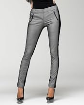 Knit Back Contrast Skinny Pant