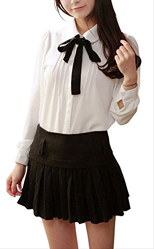 （ユニグランド）Unigrand ボウタイ ブラウス レディース 長袖