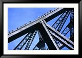 Climbers on Sydney Harbour Bridge, Sydney, Australia Framed Photographic Poster Print by Glenn Beanland, 45x32