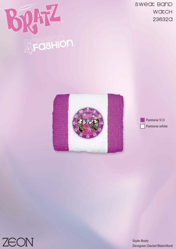 Childrens Toyshop  Third Party New : Bratz LCD Sweatband Watch