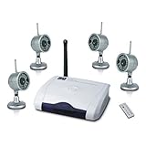 Lyd Technology W802G4 4 Water-Proof Night Vision Cameras Kit with Remote