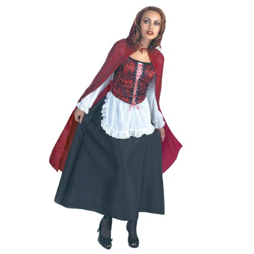 Std Size Women (12-14) New Red Riding Hood Costume