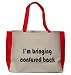 I'm bringing confused back Large BELLA TOTEBAG w/ pockets (Choice of Colors)