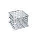 Clear Zia Basket - Small - One Basket (Clear) (5 3/8"h x 9 1/4"w x 6 7/8"d)