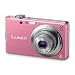 Panasonic Lumix DMC-FS16EG-P Digitalkamera (14 Megapixel, 4-fach opt. Zoom, 6,7 cm (2,7 Zoll) Display, bildstabilisiert) pink
