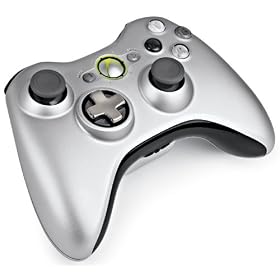 Manette sans fil Xbox 360 avec bouton multidirectionnel + kit de chargement