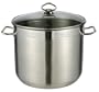 Induktionstopf, Topf - aus Edelstahl - 15 Liter - Durchmesser 28 cm
