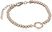 Fossil Beaded Circle Charm Starter Bracelet