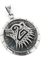 Bear Totem Symbol Amulet Western Native American Indian Hopi Sterling Silver Pendant