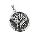Bear Totem Symbol Amulet Western Native American Indian Hopi Sterling Silver Pendant
