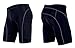 Biking Jersey and Shorts Set for Men Bicycles Clothing Short Sleeve Pants with Padding US L White Black