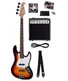 Zoom Produkt-Bild: Rocktile JB Combo E-Bass Starterset Sunburst