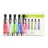 Salcar 5x CE4 Atomizer Clearomiser for Electronic Cigarette, 1.6ml, 2.4±0.2 Ohm (transparent)