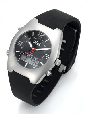 Sporty stainless steel gent's watch - 718 - black 41uKHZJUuDL. SL500 Sporty stainless steel gents watch 718 black