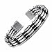Stainless Steel Link Magnetic Bracelet 8.5