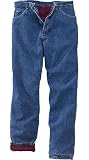 Woolrich Men's Flannel-Lined Jeans