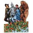 Wizard of Oz Poppy Field Mini Diecut Gift Card