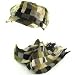 New Plaid Square Junior Newsboy Cabbie Hat Scarf Set Olive Small Medium