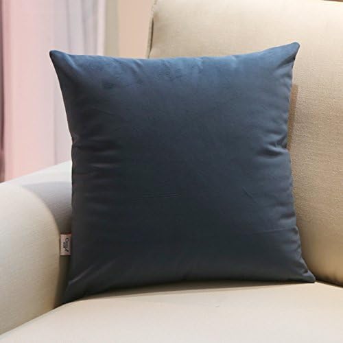 [More colors]/ modern and simple solid color pillow/Short plush cushion/Sofa bed hug pillowcase-Q 45x45cm(18x18inch)VersionA
