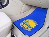 Golden State Warriors NBA 2 Piece Car & Truck Front Floor Mats