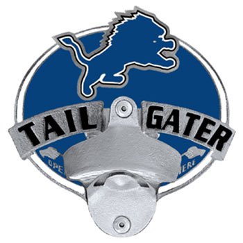Detroit Lions Bottle Opener Hitch Cover