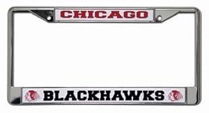 NHL Chicago Blackhawks Chrome Frame