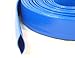 I/D 2″ 50mm 33ft 10meter Layflat PVC Water Delivery Hose Discharge Pool Pump Irrigation Blue Fire Tubing