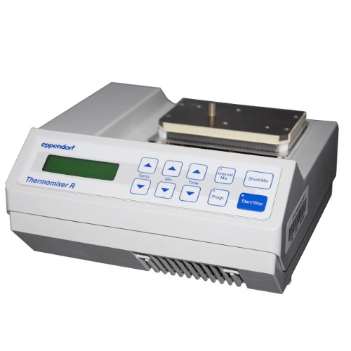 Eppendorf Thermomixer R Dry Block Heating and Cooling and Shaking Thermal Cycler - Basic Model without Exchangeable Thermoblock, 300 - 1500rpm, 120V/60Hz