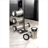 6 Canister Magnetic Spice Stand