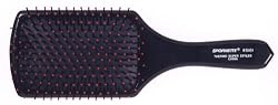 Spornette Large Wood Nylon Tipped Paddle Cushion Brush