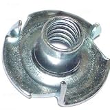1/4-20 Pronged Tee Nut (100 pieces)