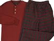 Club Room Henley and Flannel Pants Boxed Pajama Set