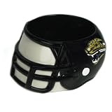 Pack of 2 NFL Jacksonville Jaguars Multi-Functional Mini Ceramic Helmet Bowls 5"