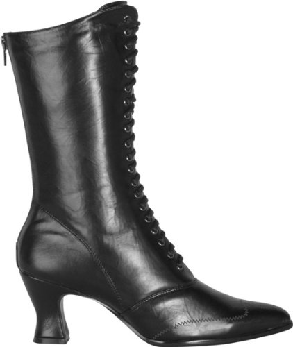 Women's Tall Victorian Boots (Size: Medium 7-8)