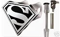 Superman Logo All Metal Hitch Plug Cover & Hitch Pin Lock